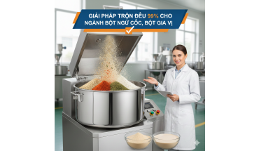 Giải Pháp Trộn Đều 99% Cho Ngành Bột Ngũ Cốc & Bột Gia Vị