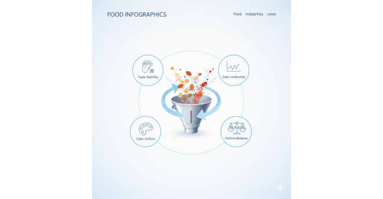 Máy Trộn Chữ V – Bí Quyết Giữ Chuẩn Vị Cho Sản Xuất Thực Phẩm
