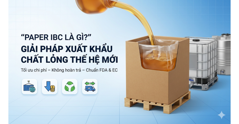 Paper IBC Là Gì? So Sánh IBC Giấy, Nhựa Và Kim Loại